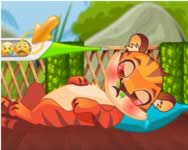 Cute tiger cub care mobil ingyen jtk