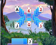 Kings and queens solitaire tripeaks mobil HTML5 jtk